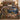 Mistletoe Oak Night Woods quilt bedding set with 2 matching pillowcases in a cozy holiday bedroom