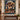 Personalized moon phase gallery photo blanket with five family photos displayed on a wall