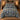 Navy Tulip Songbird Morris Style comforter set with 2 matching pillowcases on a bed in a warm bedroom