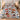 North Pole Village comforter set with 2 matching pillowcases on a bed in a festive bedroom