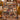 Fall patchwork quilt look photo collage fleece blanket draped over a sofa