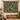 Acorn Crown botanical woven blanket shown without a name as a wall tapestry