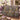 Aster Cottage Gate Garden woven blanket draped over a sofa or armchair
