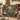 Personalized Bluebird Camellia Magnolia Garden woven blanket styled in a home setting