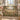 Personalized Blush Sage Meadow Glade woven blanket styled in a home setting