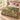 Clover Warren botanical woven blanket spread across a bed