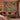 Cyclamen Rootwood botanical woven blanket shown without a name as a wall tapestry