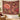 Personalized Dahlia Swallowtail Terrace woven blanket styled in a home setting