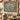 Doe Fawn Bluebell Wood botanical woven blanket shown without a name as a wall tapestry