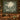 Fountain Stag Courtyard botanical woven blanket shown without a name as a wall tapestry