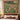 Fritillary Mosaic Meadow botanical woven blanket shown without a name as a wall tapestry