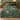 Frog Lily Pool botanical woven blanket spread across a bed