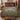 Hare Meadow botanical woven blanket spread across a bed
