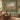 Hare Meadow botanical woven blanket shown without a name as a wall tapestry