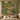 Hellebore Courtyard botanical woven blanket shown without a name as a wall tapestry