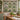 Herb Ninepatch Garden botanical woven blanket shown without a name as a wall tapestry