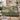Linden Doves woven blanket draped over a sofa or armchair