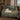 Personalized Millefleur Unicorn woven blanket styled in a home setting