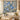Morning Glory Trellis Lane botanical woven blanket shown without a name as a wall tapestry
