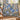 Personalized Morning Glory Trellis Lane woven blanket styled in a home setting