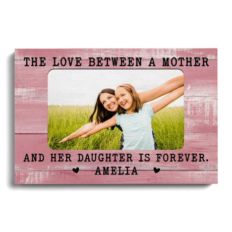 Posters, Prints, & Visual Artwork Personalized Mother's Day Mother And Son/Daughter - Custom Photo & Name Poster Canvas Print