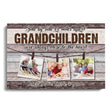 Posters, Prints, & Visual Artwork Personalized Mother's Day Grandchildren - Custom Photo & Name Poster Canvas Print