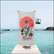 Towels Personalized Naruto Young-Jiraiya Boy Photo Boy Photo Beach Towel