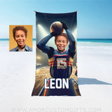 Personalized Nba New Orleans Pelicans Photo Beach Towel Towels