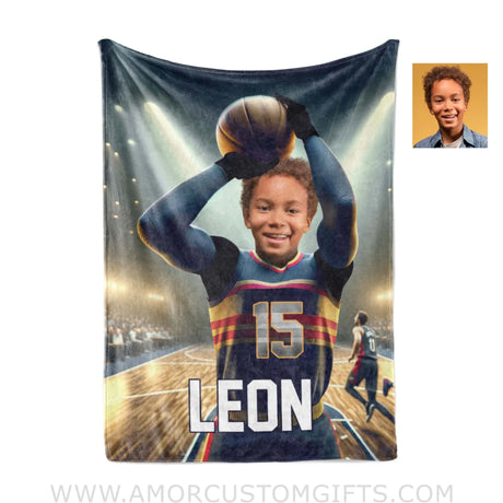 Personalized Nba New Orleans Pelicans Photo Blanket Blankets