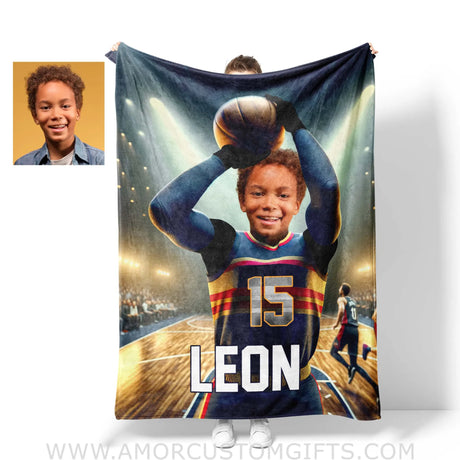 Personalized Nba New Orleans Pelicans Photo Blanket Blankets