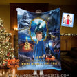 Blankets Personalized Polar Express Hero Boy Blanket | Custom Face & Name Hero Boys Blanket