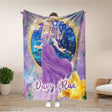 Blankets Personalized Rapunzel Princess Blanket | Customized Photo Blanket With Face Princess Rapunzel Tangled Blanket