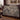 Personalized Raven Sloe Wood woven blanket styled in a home setting