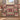 Personalized Rose Log Cabin woven blanket styled in a home setting
