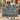 Personalized Sea Holly Branching Field woven blanket styled in a home setting