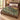 Silver Leaves in the Potager botanical woven blanket spread across a bed
