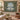 Swan Moat Chateau botanical woven blanket shown without a name as a wall tapestry