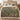 Thistle Copse botanical woven blanket spread across a bed