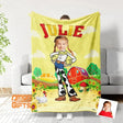 Blankets Personalized Toy Story Farm Girl Photo Blanket