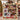 Holding a personalized poinsettia Christmas photo blanket with custom family name