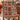 Poinsettia Legend Patchwork woven blanket design shown without a name as a wall tapestry