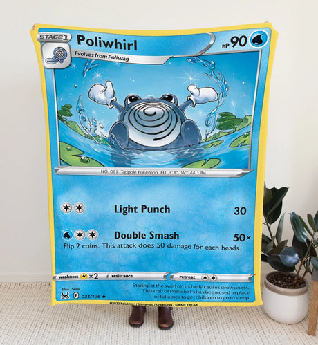 Poliwhirl Sword & Shield Series Blanket