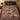 Porch mums garden woven blanket spread on a bed