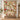 Personalized Christmas Tea Garden quilt hung on a wooden rod above a bench with 2 pillow shams and the sample family name The Thompsons