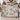 Couple holding a personalized Snowlight Canopy snowman Christmas woven blanket with sample first names