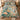 Kingfisher Waterlily Ribbons duvet cover set on a bed in a sunny bedroom
