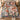 Christmas Carousel Garden duvet cover set with 2 matching pillowcases on a bed in a warm bedroom