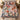 Christmas Carousel Garden quilt bedding set with 2 matching pillowcases on a bed in a cozy bedroom
