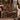 Reading room woven blanket draped over a sofa