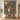 Personalized Road to Bethlehem Nativity quilt with custom family name hung on a wall above a bench with matching pillowcases